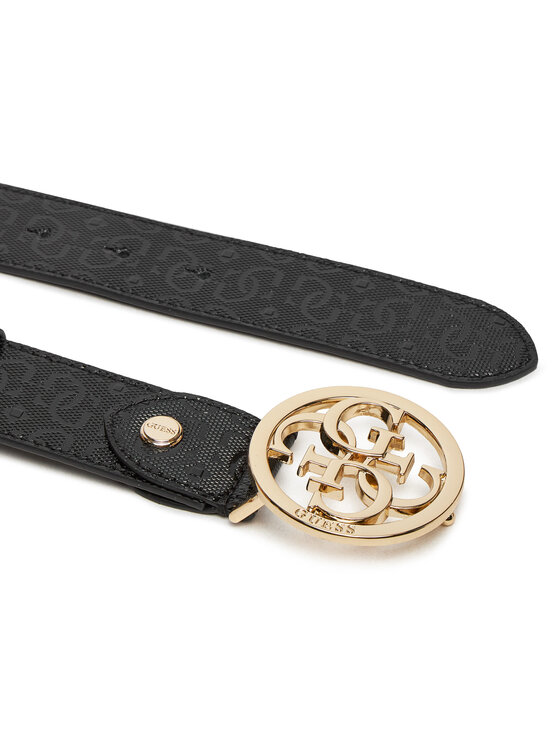Guess Dámsky opasok Guess Yarmilla (GG) Belts BW9144 P4335 Čierna