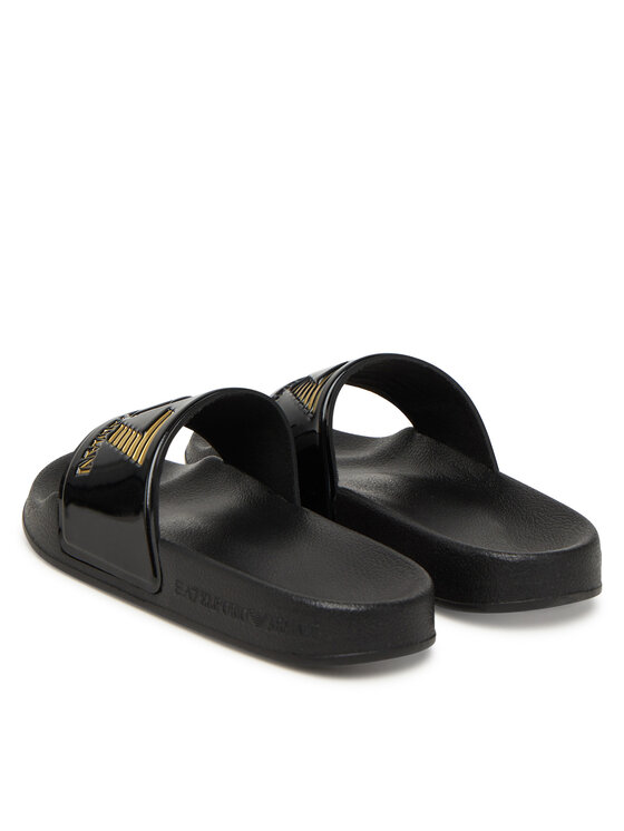 EA7 Emporio Armani Шльопанці EA7 Emporio Armani 7Y000037 AF15118 PC001 Чорний