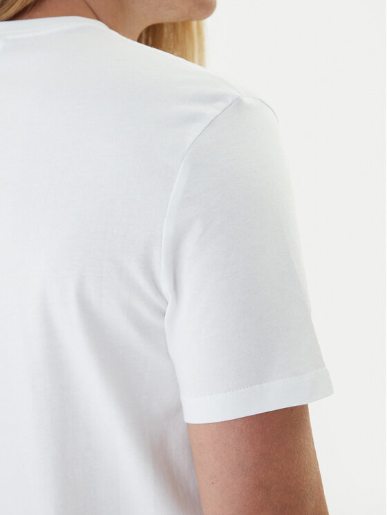Calvin Klein Calvin Klein Camiseta Logo 30s LV04LD230G Blanco Relaxed Fit