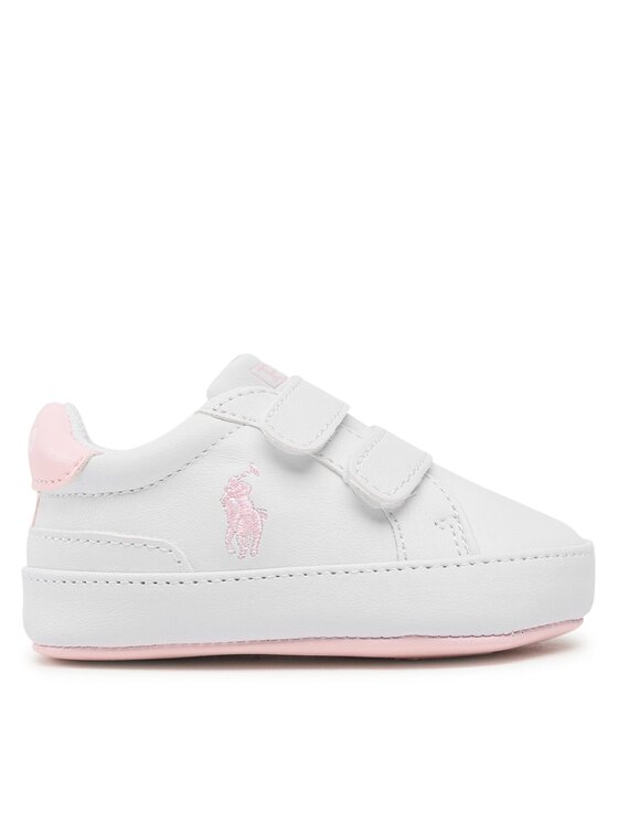Polo Ralph Lauren Sneakersy Polo Ralph Lauren Heritage Court Ii Ez Layette RL100733 Biały