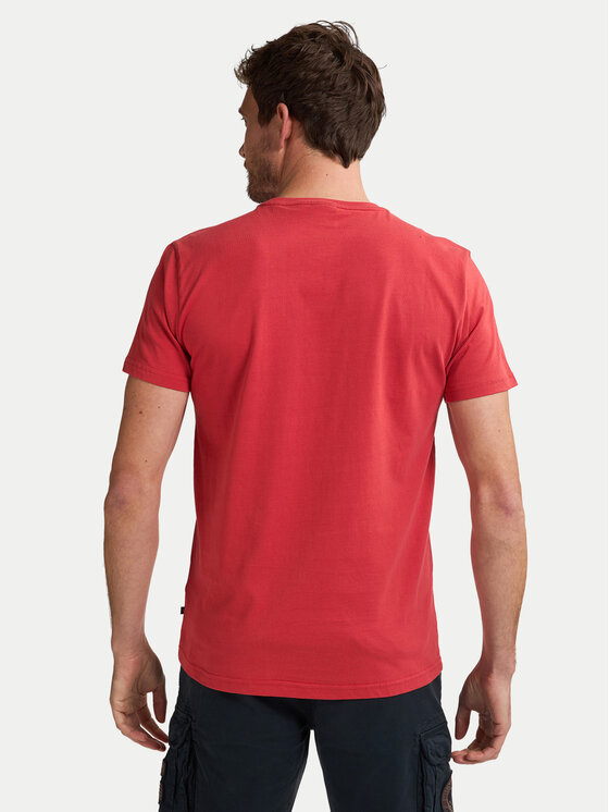Petrol Industries Petrol Industries Camiseta M-1050-TSR600 Rojo Regular Fit