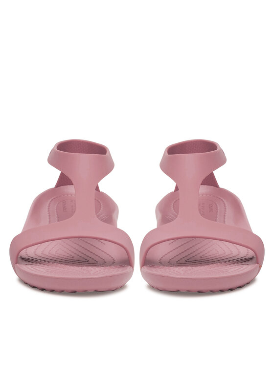 Crocs Sandały Crocs SERENA SANDAL 205469-682 Różowy