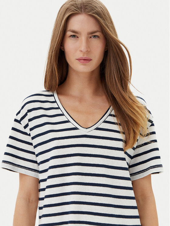 Tommy Hilfiger Tommy Hilfiger T-shirt WW0WW44551 Tamnoplava Regular Fit
