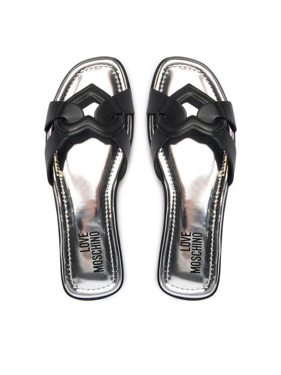 LOVE MOSCHINO Шльопанці LOVE MOSCHINO JA28092G0OIAX000 Чорний