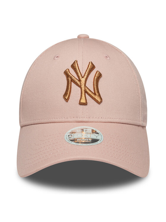 New Era Șapcă New Era New York Yankees Metallic 9FORTY 60667375 Roz