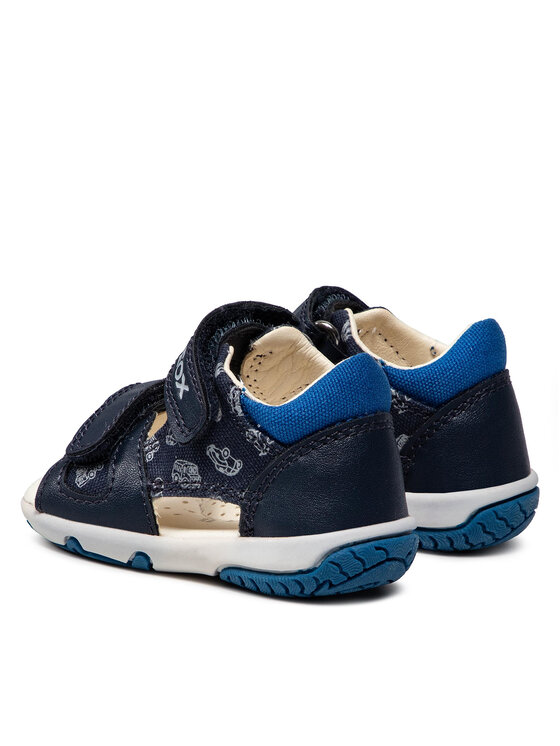 Geox Sandály Geox B S.Elba B. A B02L8A 01054 C4226 Tmavomodrá