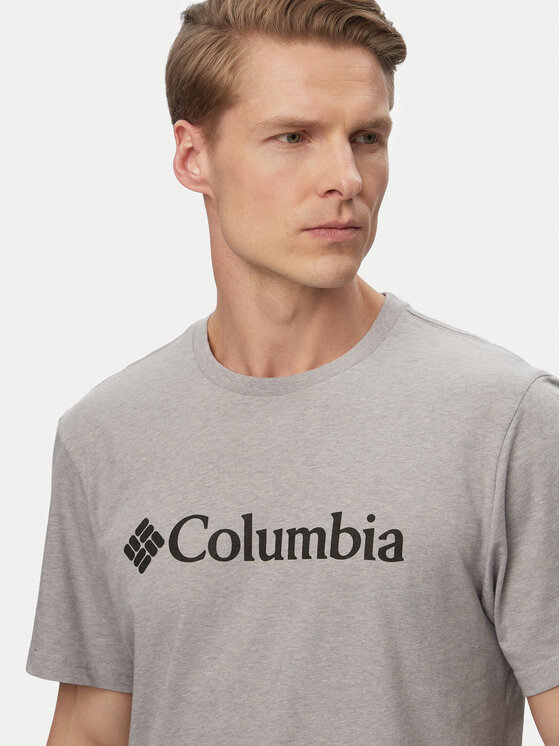 Columbia Columbia Camiseta Basic Logo™ 2155001 Gris claro Regular Fit