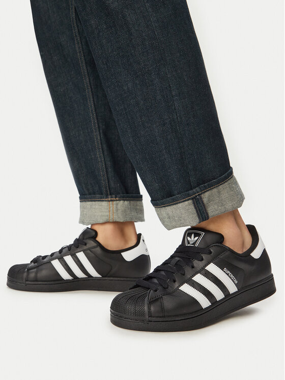 adidas Αθλητικά adidas Superstar II JI0079 Μαύρο