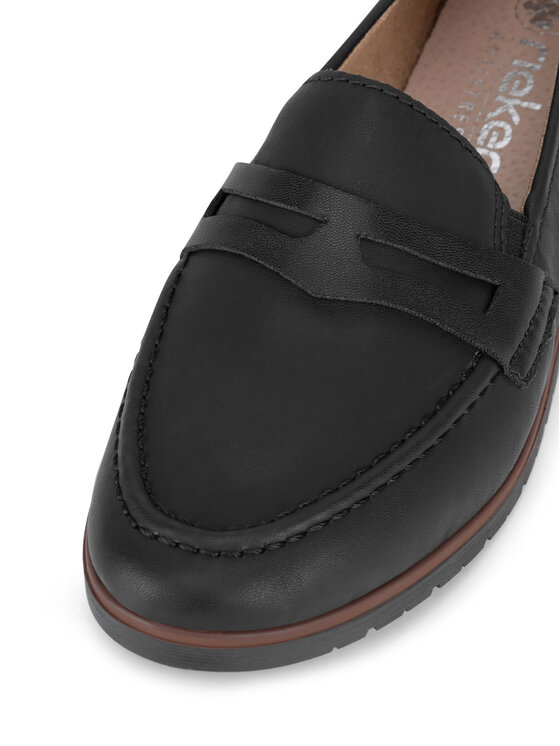 Rieker Mocasini Rieker 45300-00 Negru
