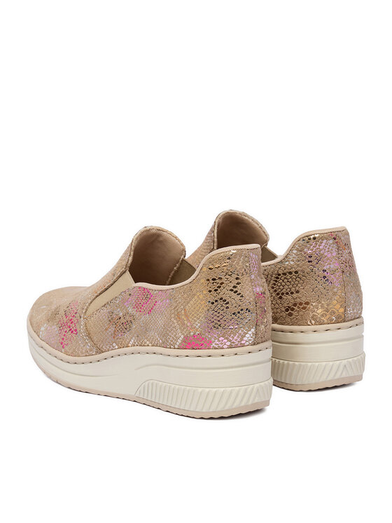 Rieker Pantofi Rieker 48761-90 Bej