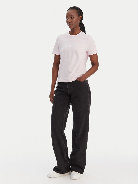 Calvin Klein Jeans Calvin Klein Jeans Camiseta Cktail Concept LV047E813G Rosa Regular Fit