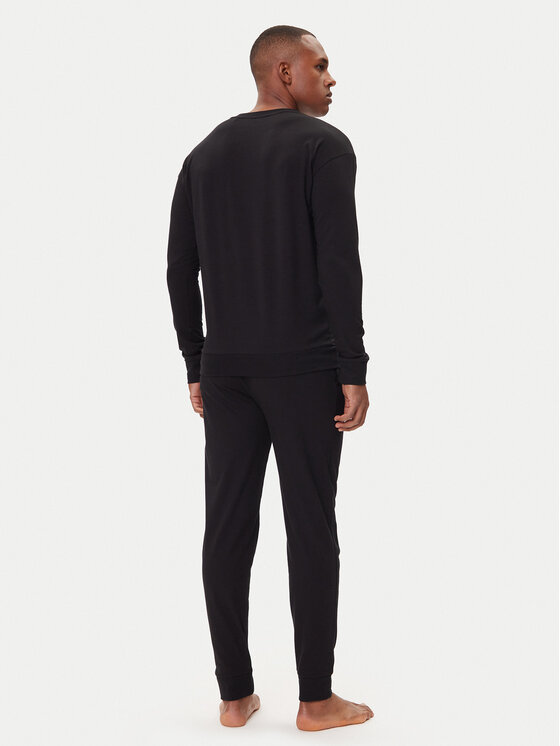 HUGO HUGO Pijama Galaxy 50549188 Negro Regular Fit