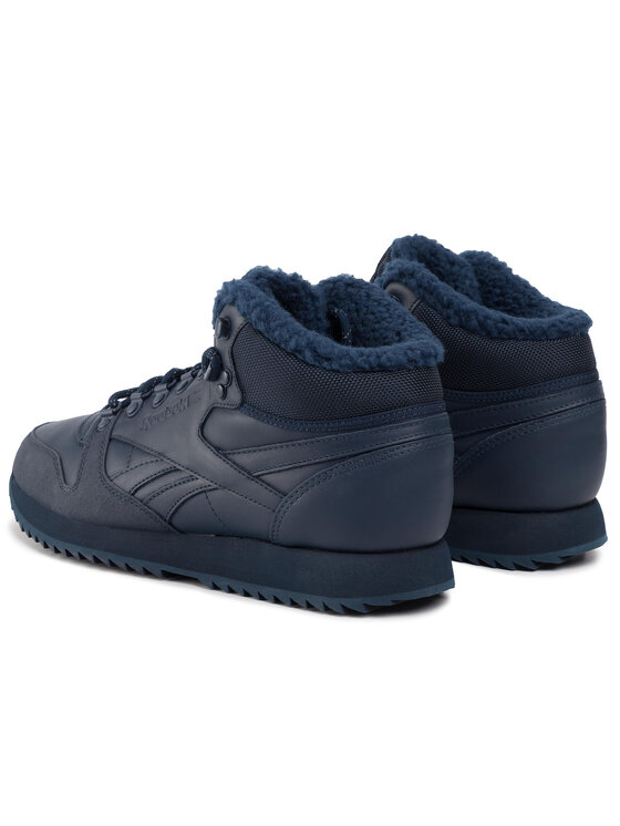 Reebok Snīkeri Reebok Cl Lthr Mid Ripple Mu FU9130 Tumši zils