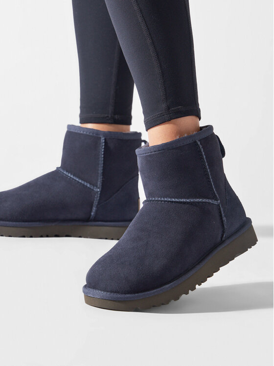 Ugg Cizme de zăpadă Ugg W Classic Mini II 1016222 Bleumarin