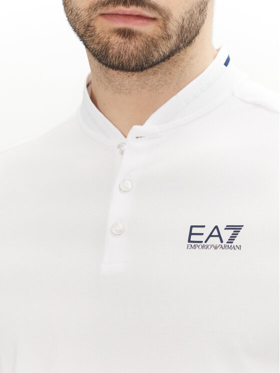 EA7 Emporio Armani EA7 Emporio Armani Поло 7M000183 AF13511 U0002 Білий Regular Fit