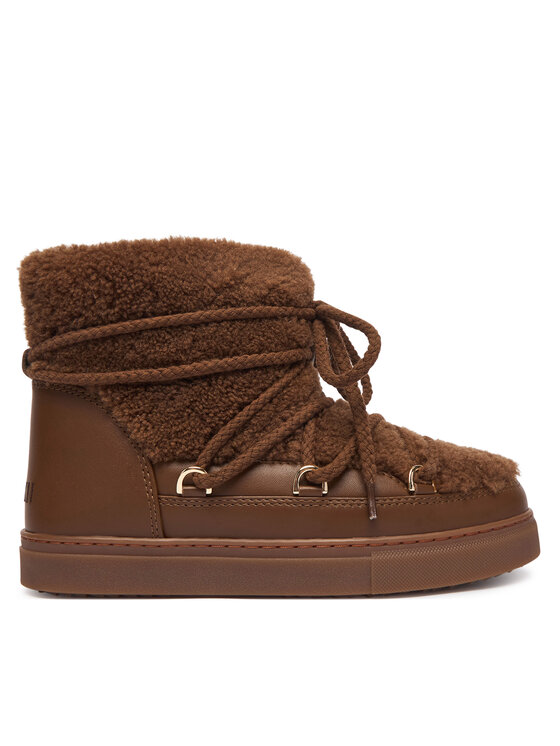 Inuikii Μπότες Χιονιού Inuikii Full Leather 1001.003.0282 Καφέ
