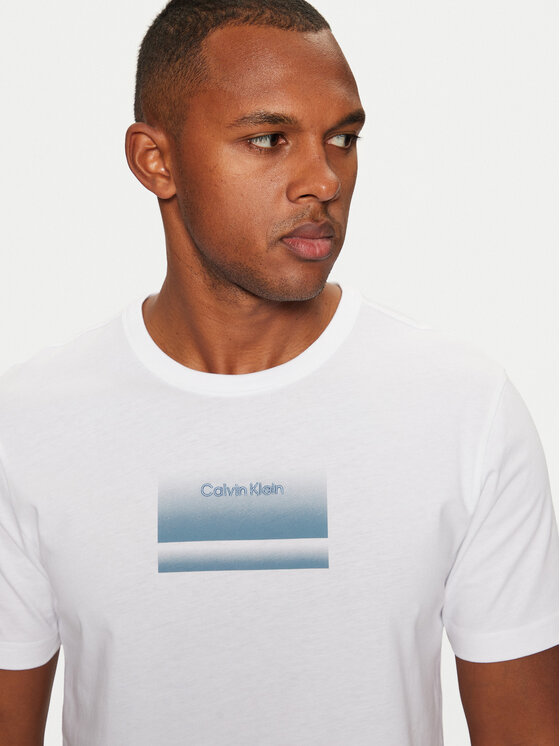 Calvin Klein Calvin Klein Marškinėliai K10K113803 Balta Regular Fit
