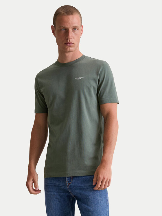 Marc O'Polo Denim Marc O'Polo Denim Conjunto de camisetas 5000007362 Caqui Regular Fit