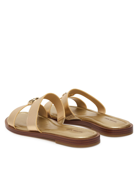 MICHAEL Michael Kors Шльопанці MICHAEL Michael Kors Ering Flat 40S6ERFS2M Золотий