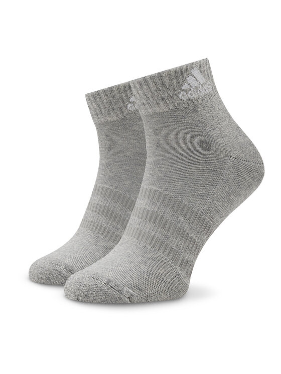 adidas Krátke ponožky adidas Cushioned Sportswear Ankle Socks 3 Pairs IC1281 Sivá