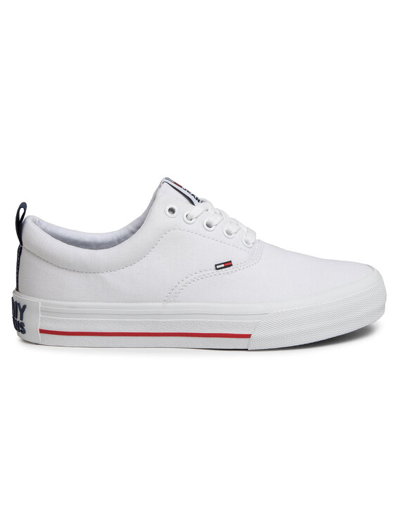 Tommy Jeans Scarpe sportive Tommy Jeans Classic Low Tommy Jeans Sneaker EM0EM00405 Bianco