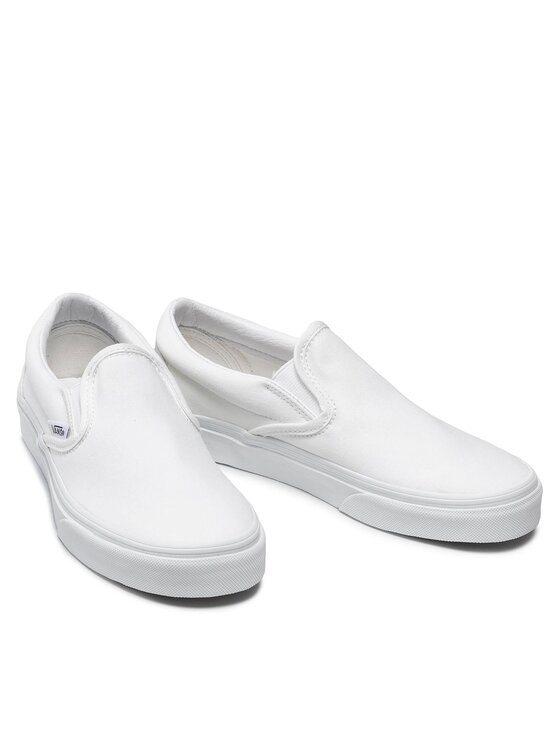Vans Zapatillas de tenis Vans Classic Slip-On VN000EYEW00 Blanco