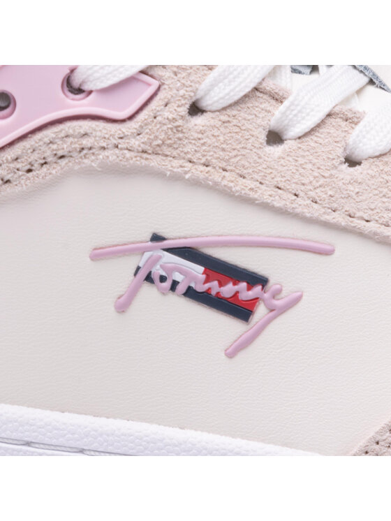 Tommy Hilfiger Tenisice Tommy Hilfiger Iconic Flatform EN0EN01421 Bež