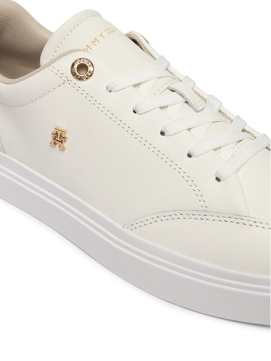 Tommy Hilfiger Sneakers Tommy Hilfiger Th Chic Cupsole FW0FW09106 Écru