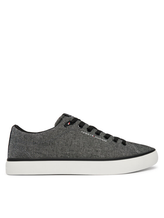 Tommy Hilfiger Teniși Tommy Hilfiger Th Hi Vulc Core Low Chambray FM0FM05818 Gri