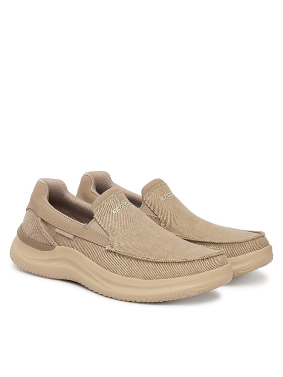 Skechers Туфлі Skechers Relaxed Fit: Hasting - Fielden 205066/TPE Бежевий