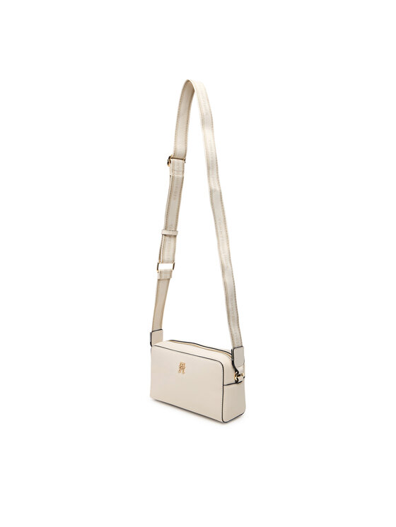 Tommy Hilfiger Geantă Tommy Hilfiger Th Joy Camera Bag AW0AW19060 Crem