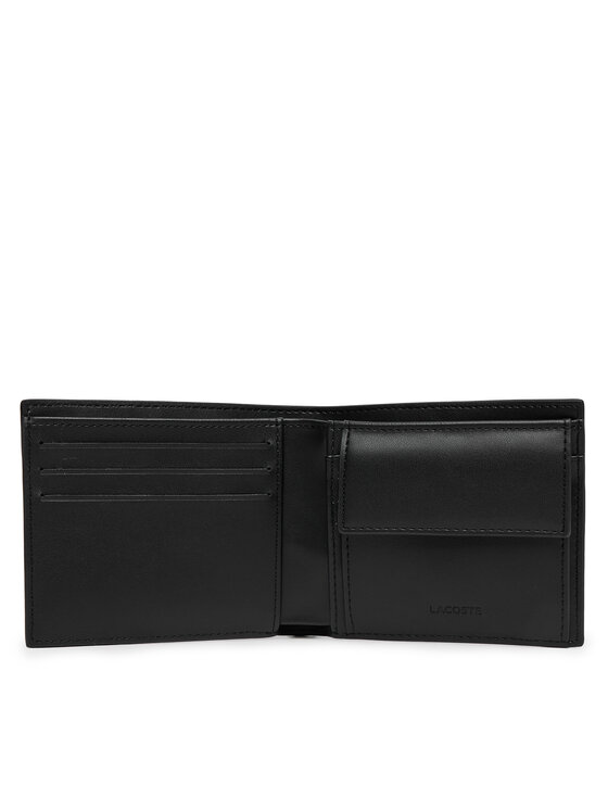 Lacoste Portfel Lacoste NH4400MR Czarny