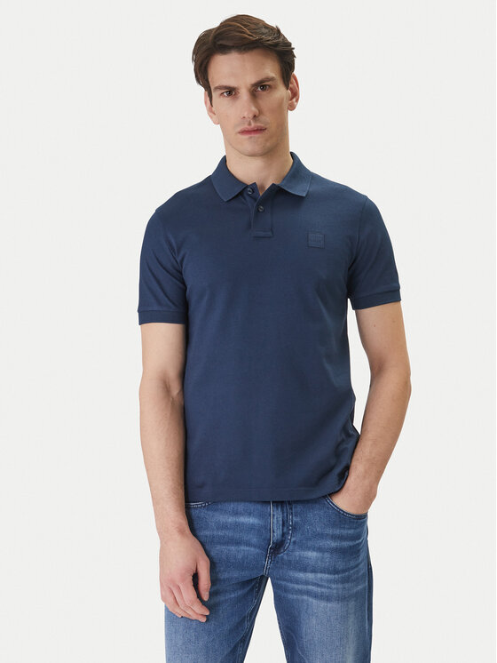 BOSS BOSS Polo Passenger 50507803 Azul marino Slim Fit