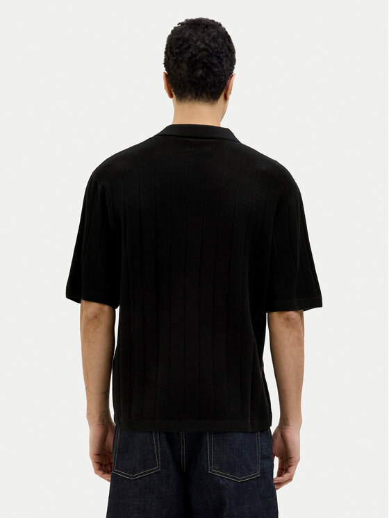 Jack & Jones Jack & Jones Поло Varenna 12272578 Чорний Relaxed Fit