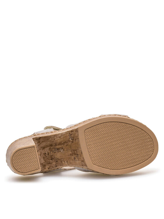 Rieker Sandali Rieker 66853-90 Oro