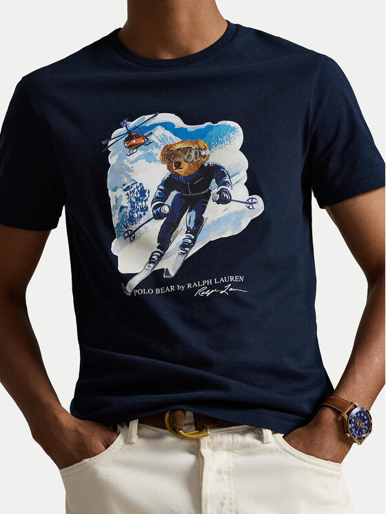 Polo Ralph Lauren Polo Ralph Lauren Camiseta 710P07343002 Azul marino Regular Fit