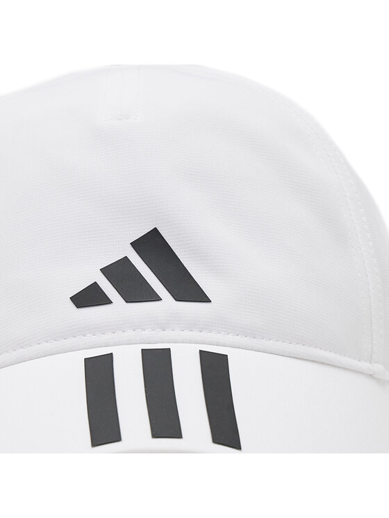 adidas Бейсболка adidas 3-Stripes AEROREADY Running Training Baseball Cap HT2043 Білий
