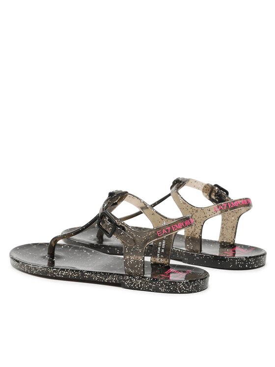 EA7 Emporio Armani Босоніжки EA7 Emporio Armani XFQ005 XK323 S469 Чорний