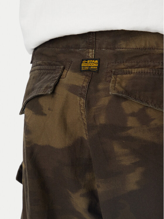 G-STAR G-STAR Pantaloni di tessuto Rovic 3D D30010-D553 Cachi Regular Fit