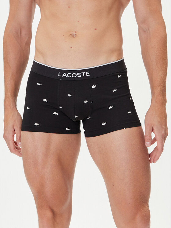 Lacoste Lacoste Conjunto de calzoncillos boxer 5H1299 Negro