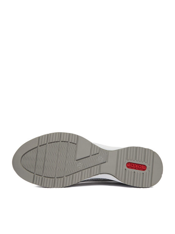 Rieker Superge Rieker N4316-90 Srebrna