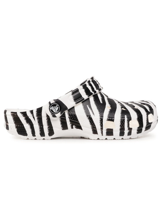 Crocs Nazouváky Crocs Classic Animal Print Clog 206676 Bílá