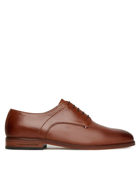 Tommy Hilfiger Īsi apavi Tommy Hilfiger Hilfiger Thunit FM0FM05533 Brūns