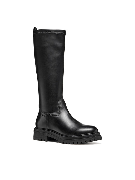 Geox Cizme Geox D Iridea D56HRF 0KB43 C9999 Negru