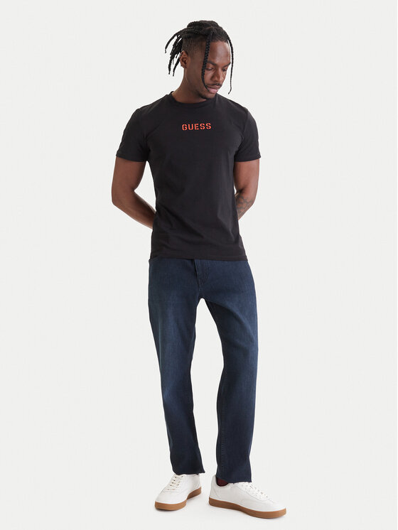 Guess Guess Camiseta U6GM01 K6YW1 Negro Regular Fit