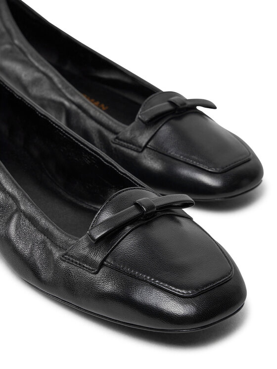Stuart Weitzman Балетки Stuart Weitzman Tully Loafer SI484 Чорний