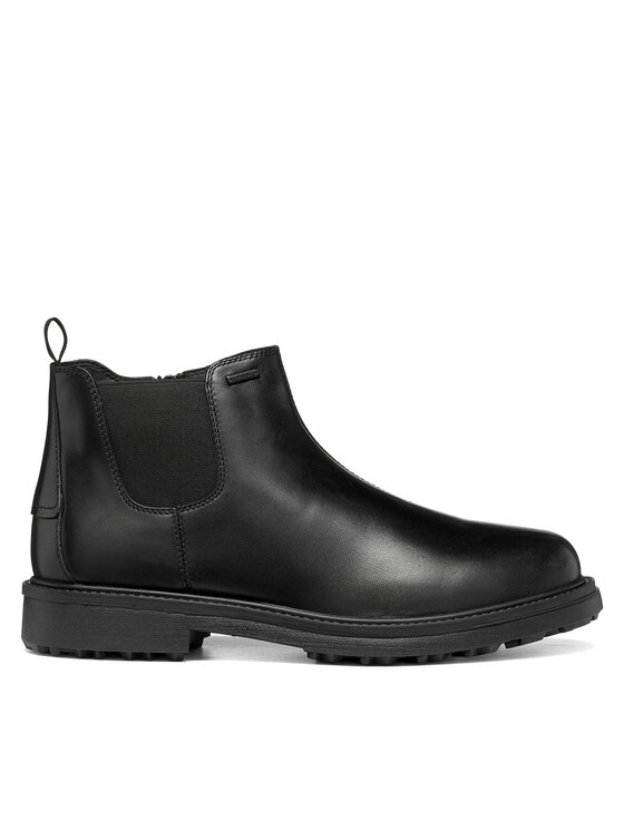 Geox Gležnjarji Chelsea Geox U Lagorai + Grip B Abx U66HQB 00043 C9999 Črna