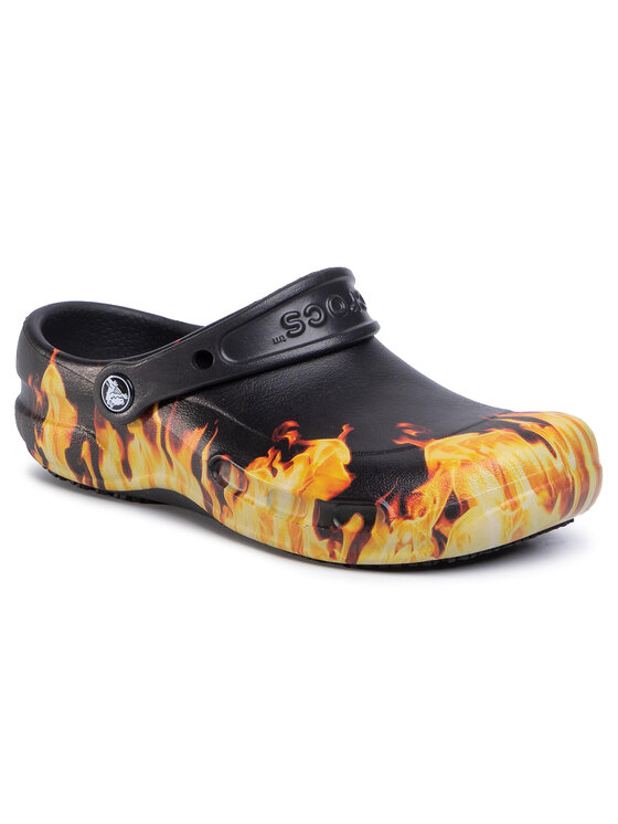 Crocs Шльопанці Crocs Bistro Graphic Clog 204044 Чорний