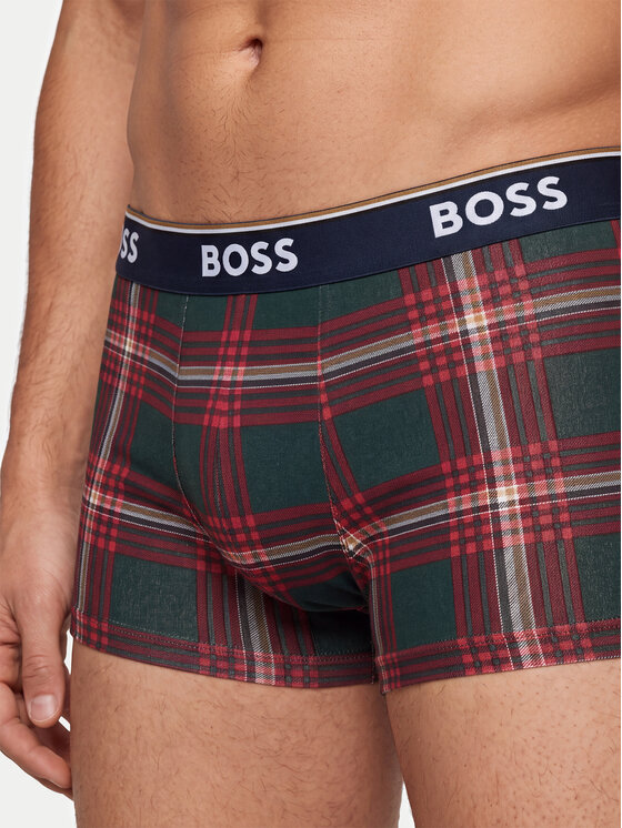 BOSS BOSS Conjunto de calzoncillos boxer 50554443 Rojo