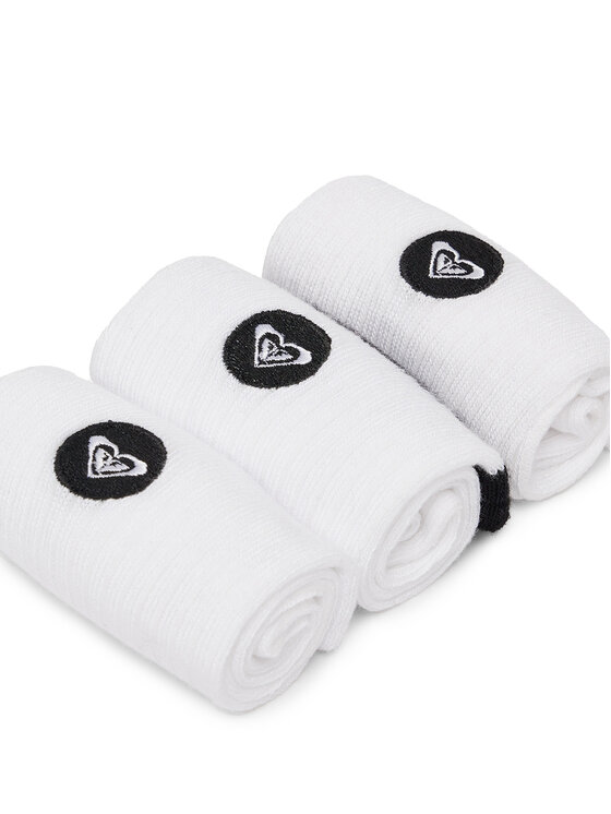 Roxy Довгі шкарпетки Roxy AS_ROXY_02W_SS25 (3-PACK) Білий